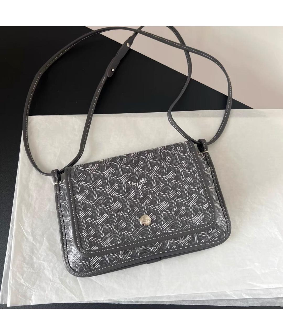 GOYARD Антрацитовая сумка через плечо, фото 2