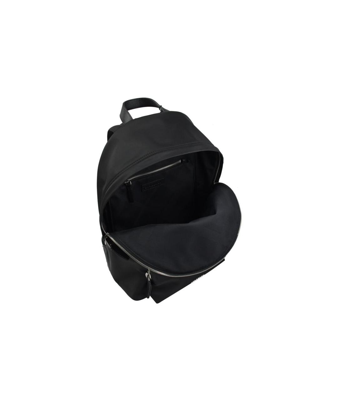 BURBERRY Черный синтетический рюкзак, фото 5