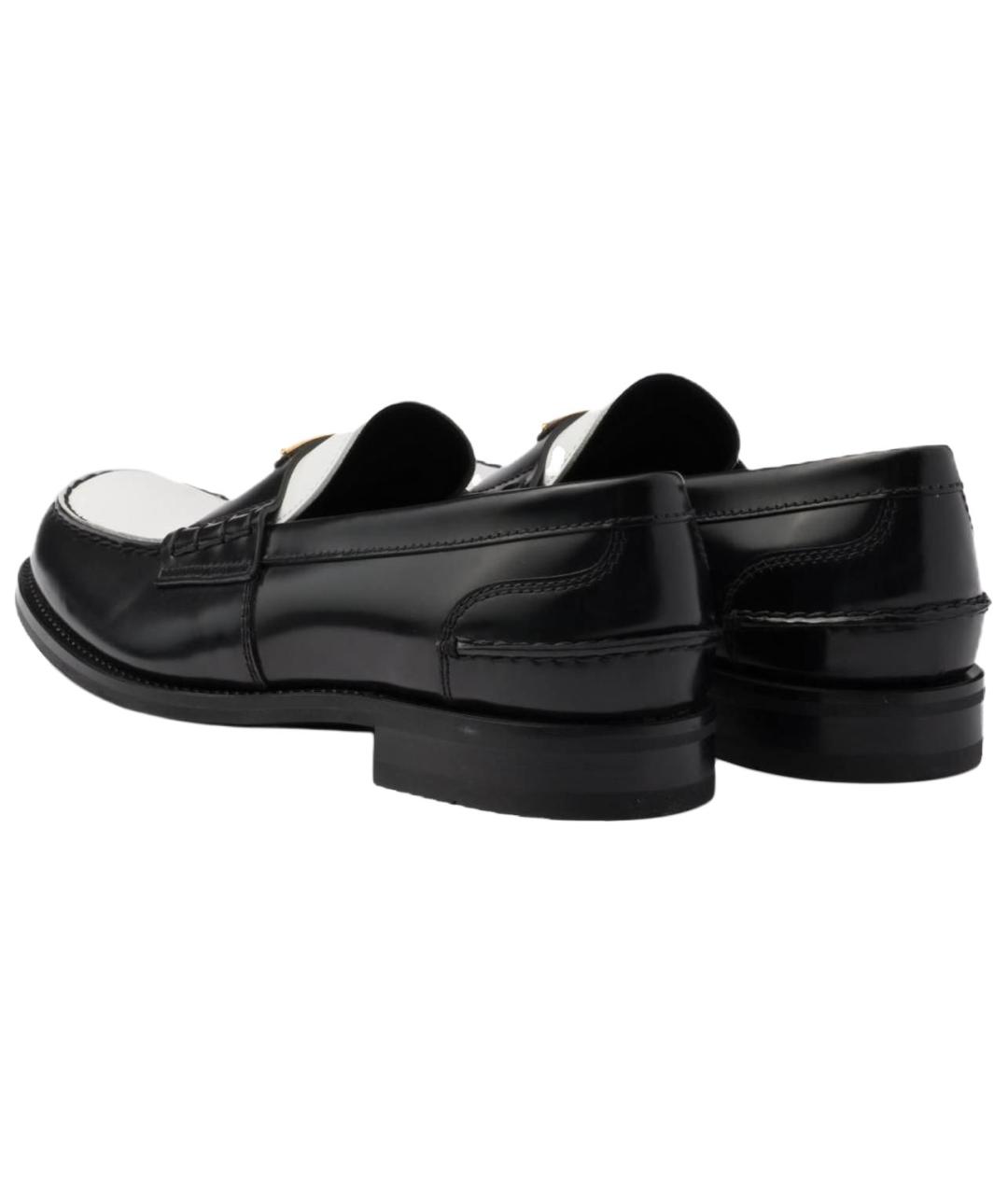 PRADA Мульти кожаные лоферы, фото 4