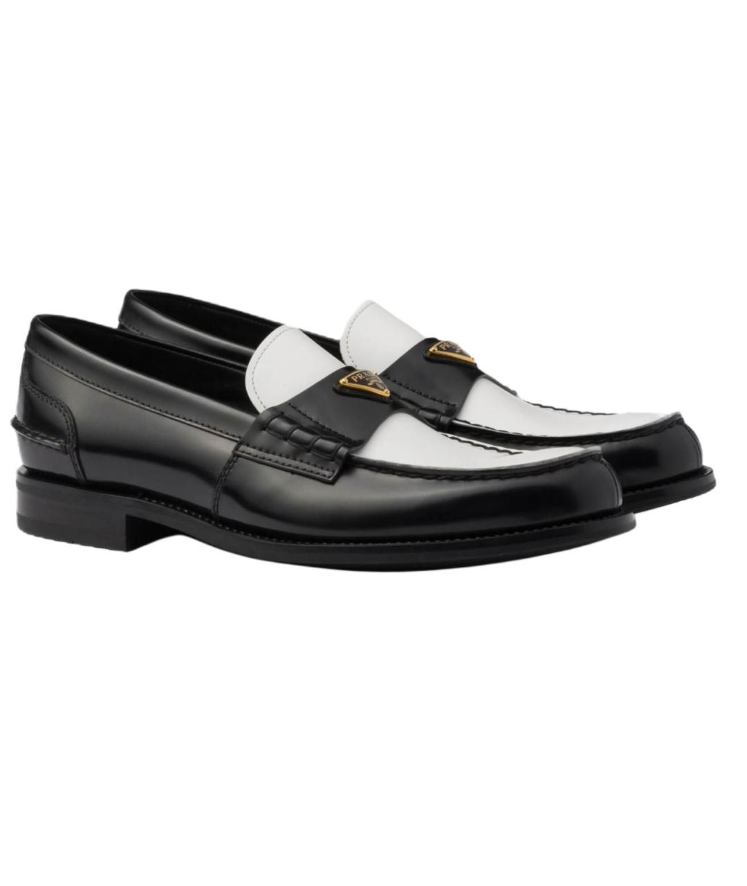 PRADA Мульти кожаные лоферы, фото 3