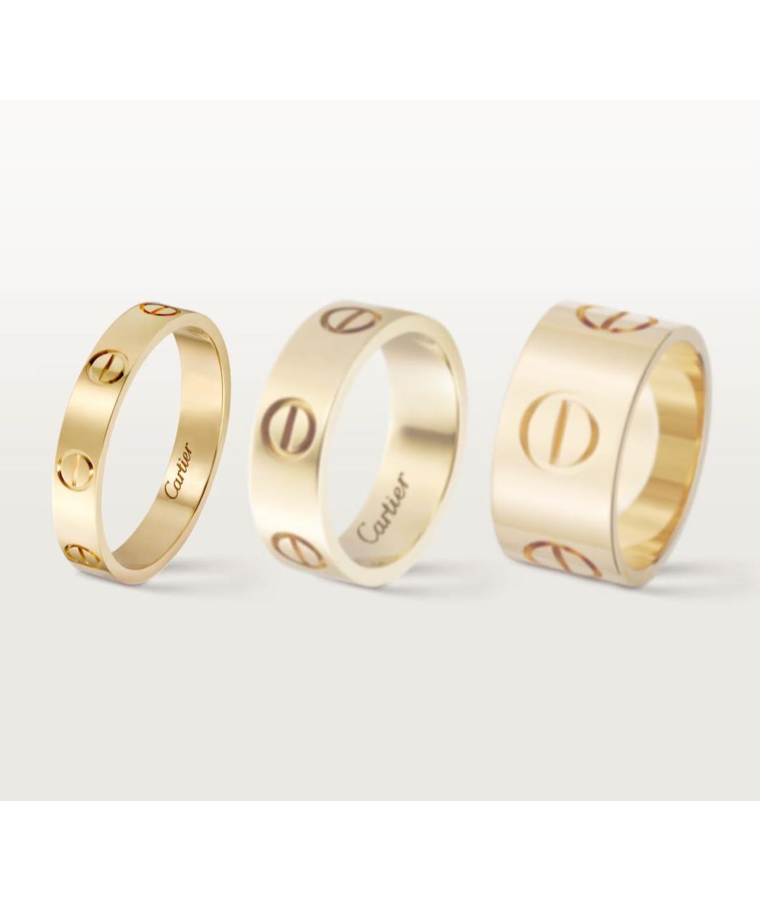 CARTIER Золотое кольцо из желтого золота, фото 3