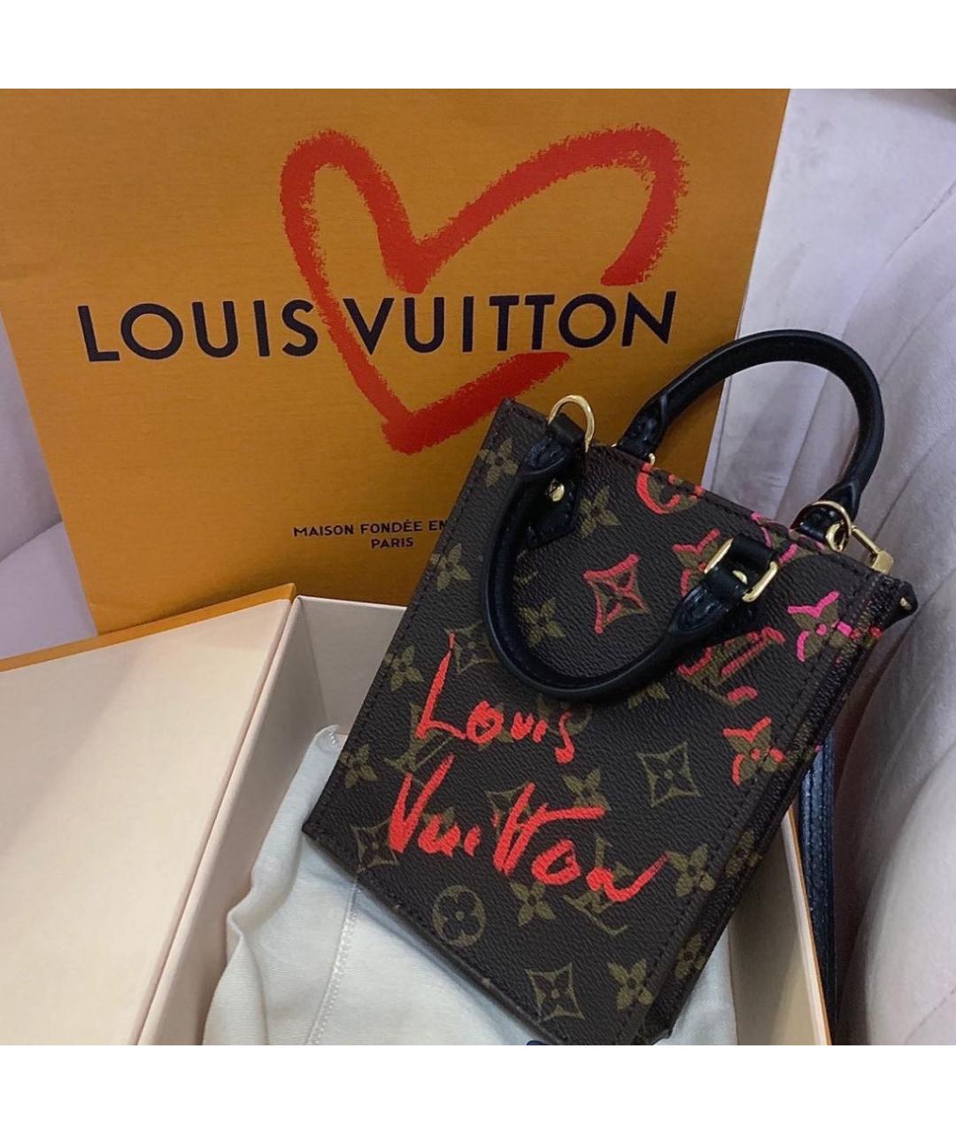 LOUIS VUITTON Коричневая сумка через плечо, фото 2