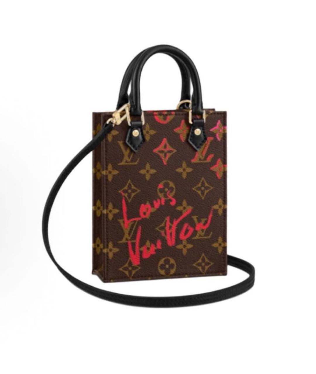 LOUIS VUITTON Коричневая сумка через плечо, фото 4