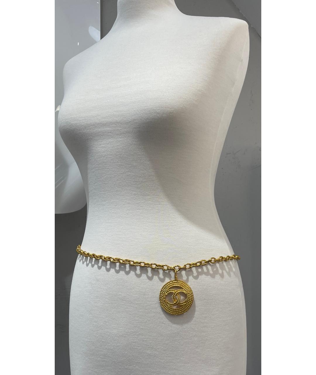 CHANEL Золотой ремень, фото 3