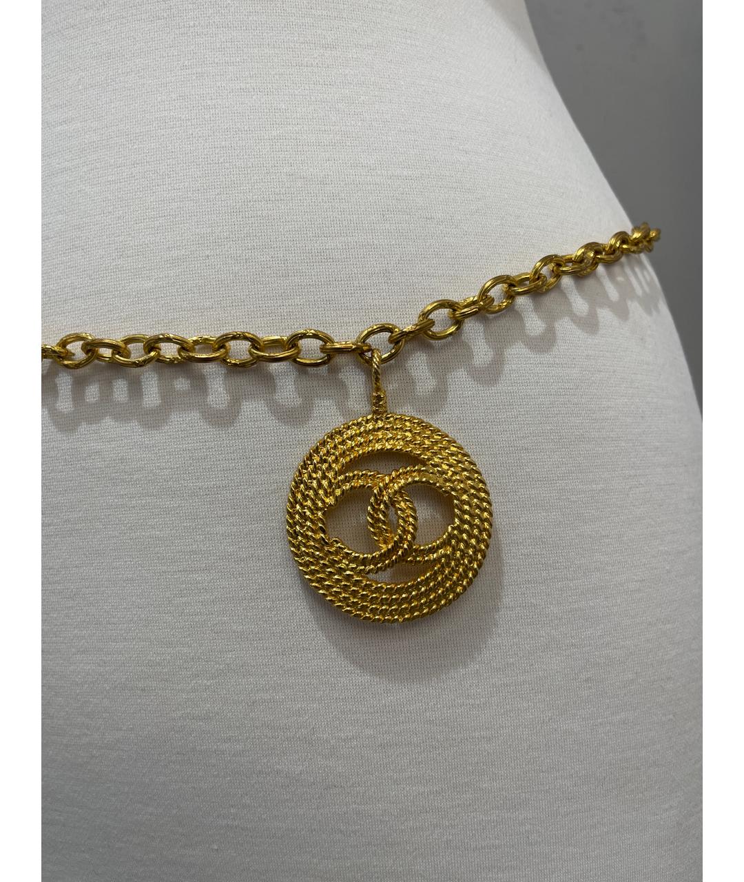 CHANEL Золотой ремень, фото 4