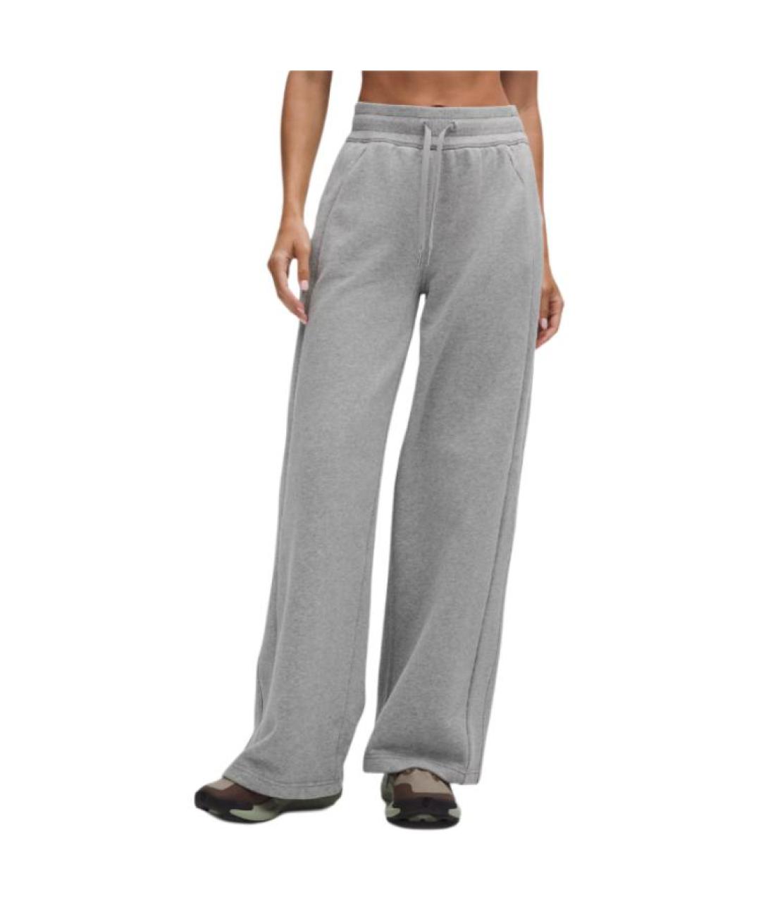 Lululemon Серые прямые брюки, фото 3
