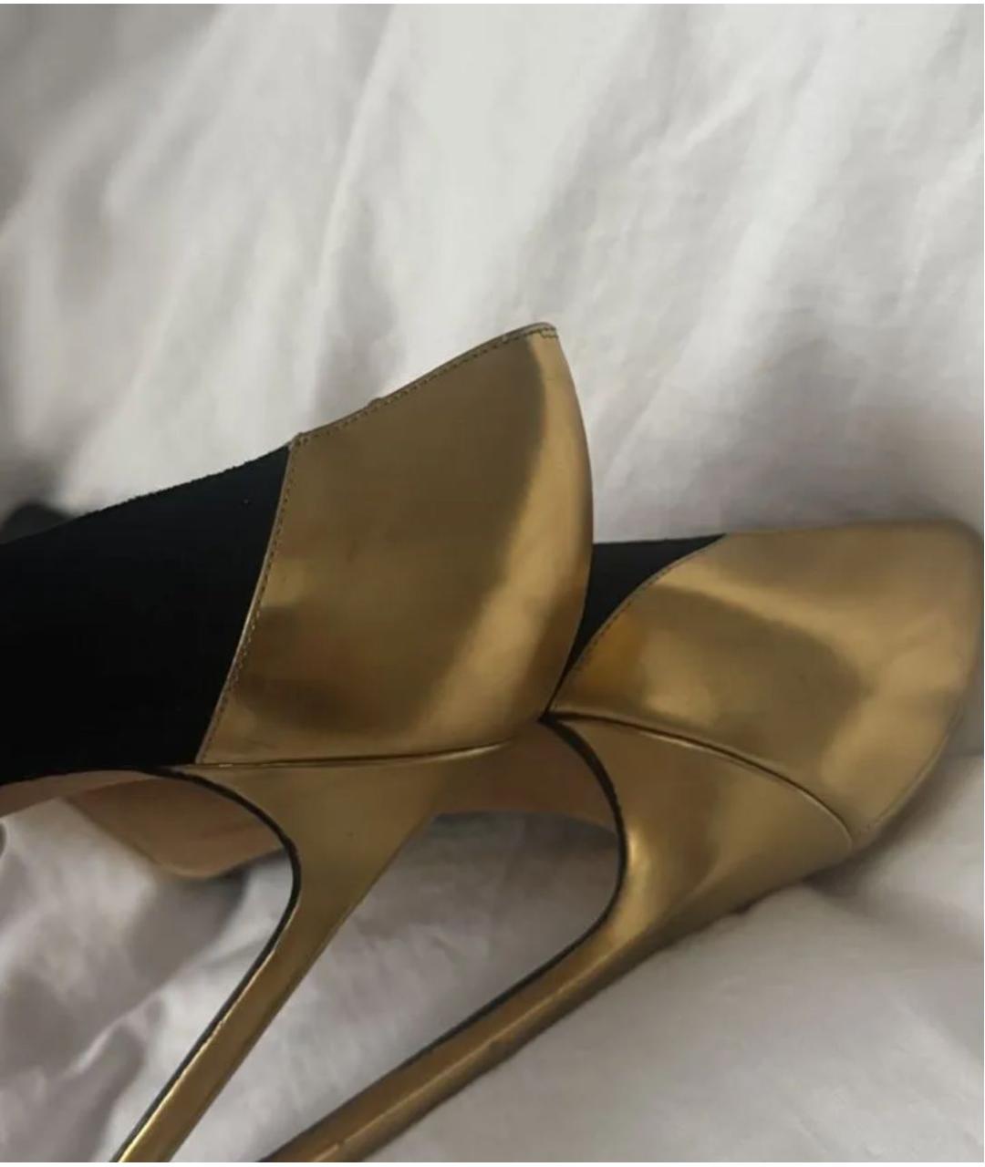 MANOLO BLAHNIK Черные замшевые туфли, фото 6