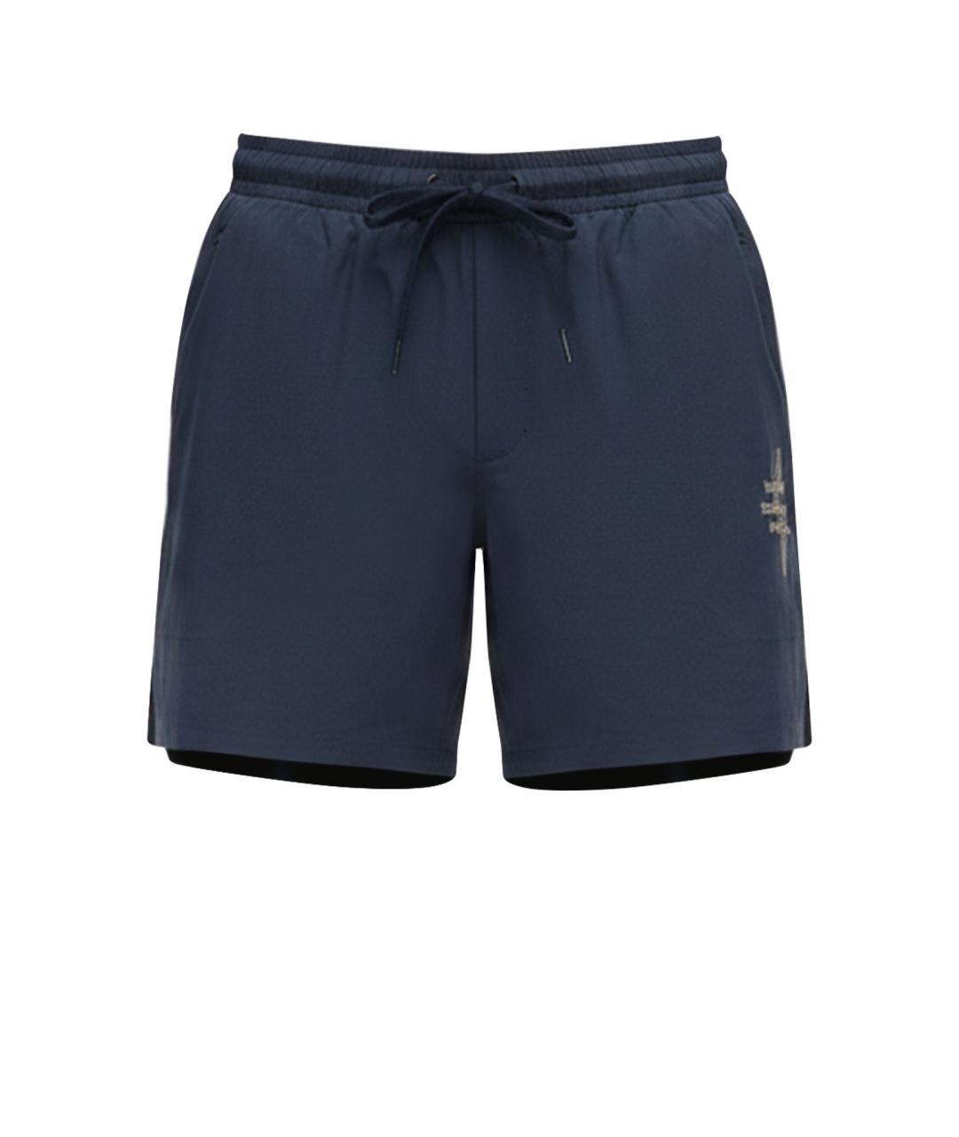 Lululemon Синие шорты, фото 1