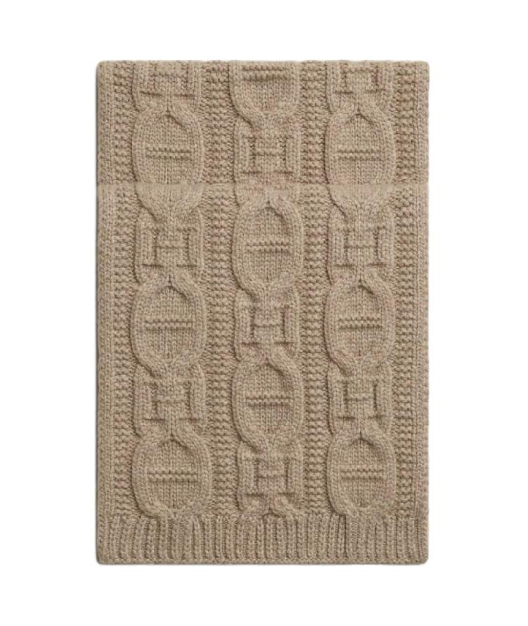HERMES Шерстяной шарф, фото 1