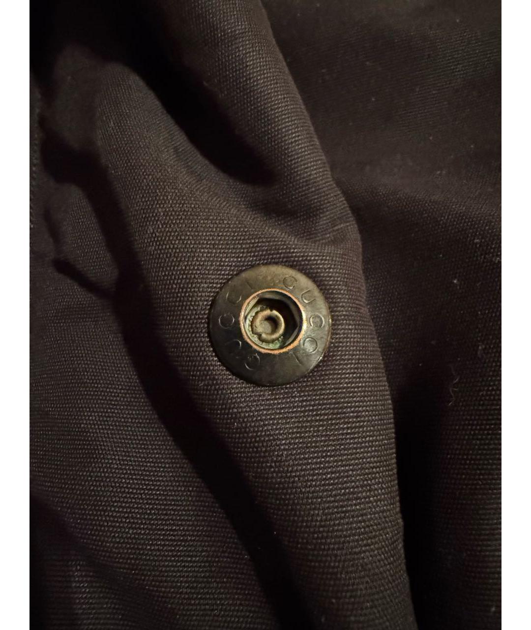 GUCCI Черный полиэстеровый пуховик, фото 6