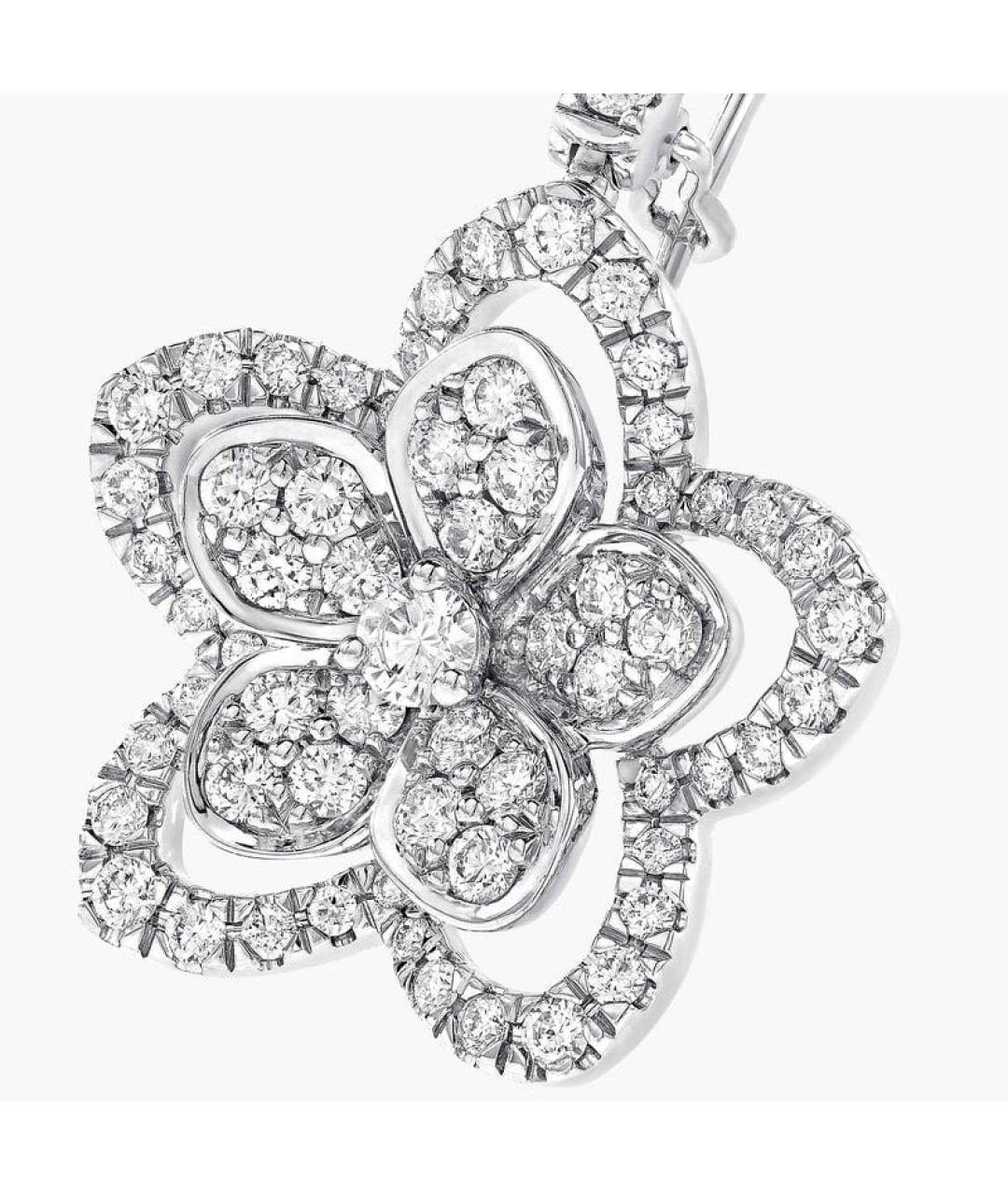 GRAFF Серебряные серьги из белого золота, фото 5