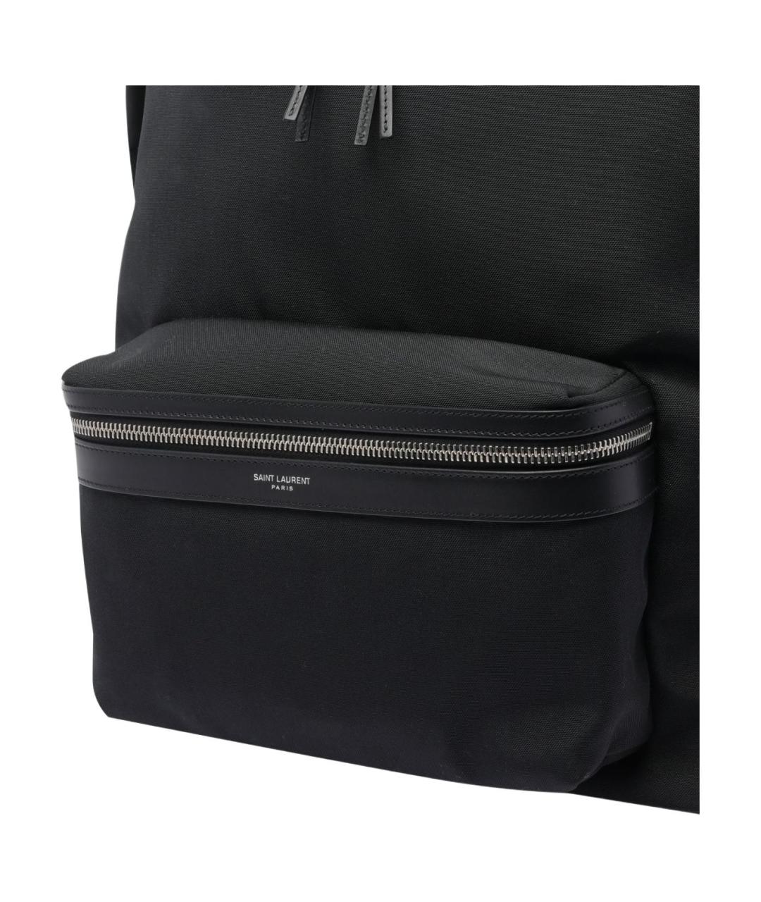 SAINT LAURENT Черный рюкзак, фото 4