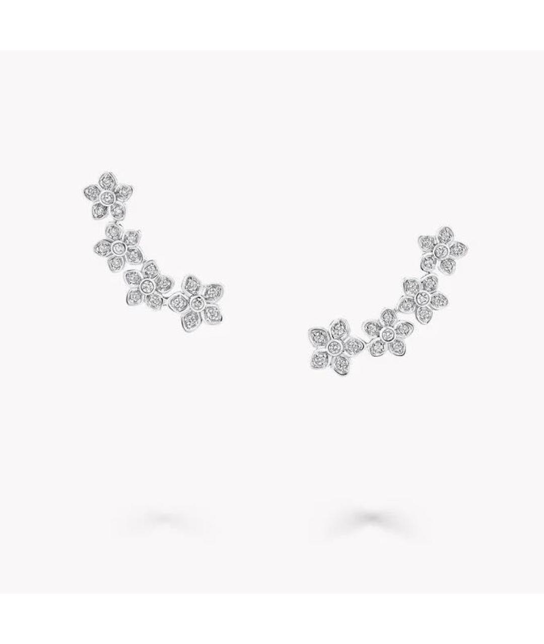 GRAFF Серебряные серьги из белого золота, фото 4