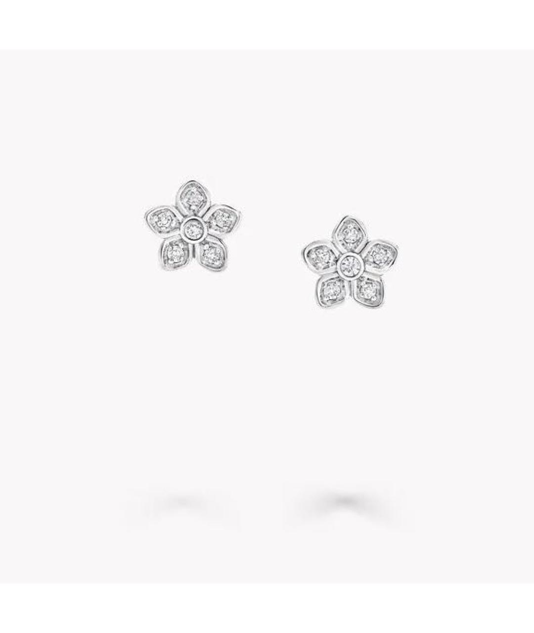 GRAFF Серебряные серьги из белого золота, фото 4