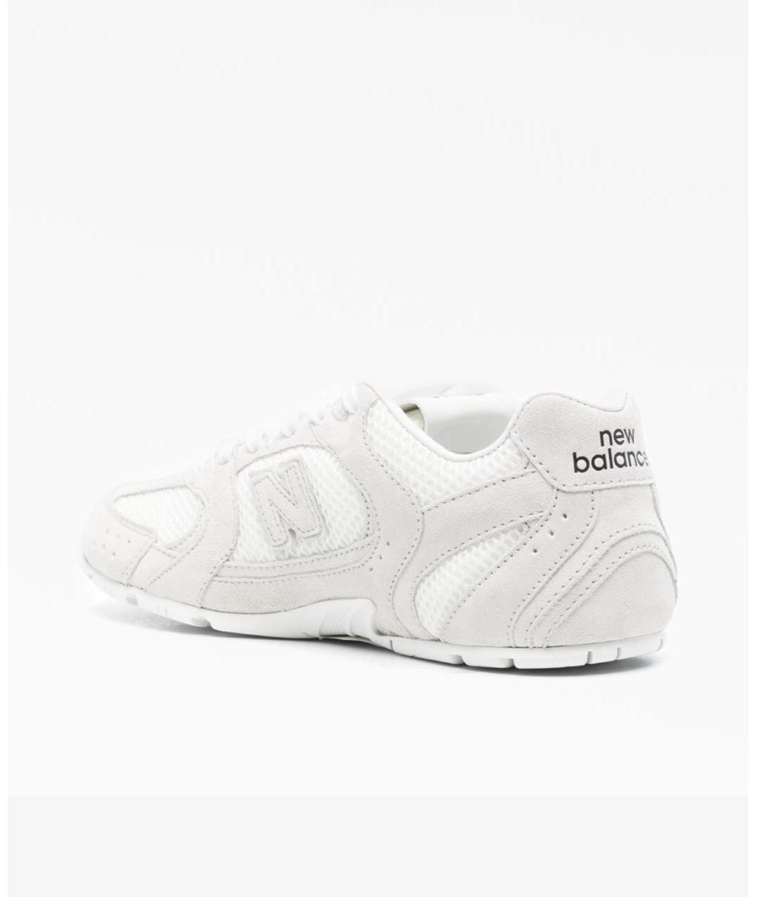 MIU MIU Белые замшевые кроссовки, фото 4