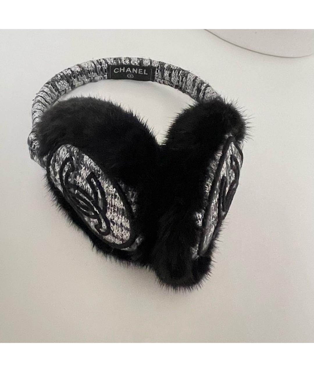 CHANEL Серые наушники, фото 9
