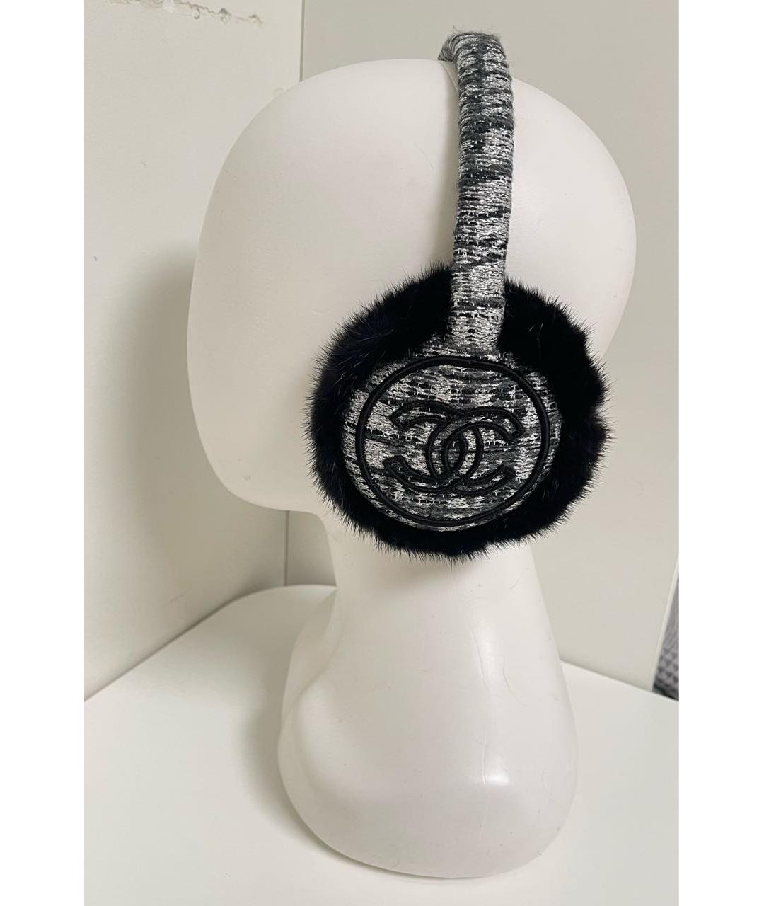 CHANEL Серые наушники, фото 5