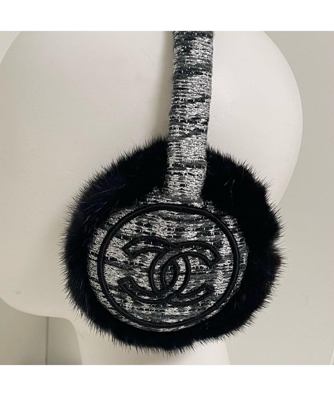 CHANEL Серые наушники, фото 8