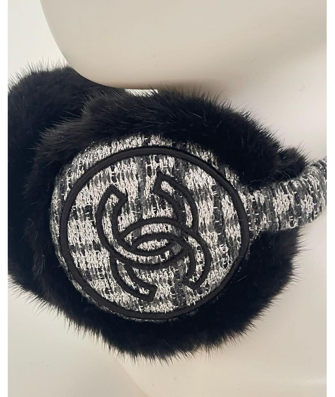 CHANEL Серые наушники, фото 2