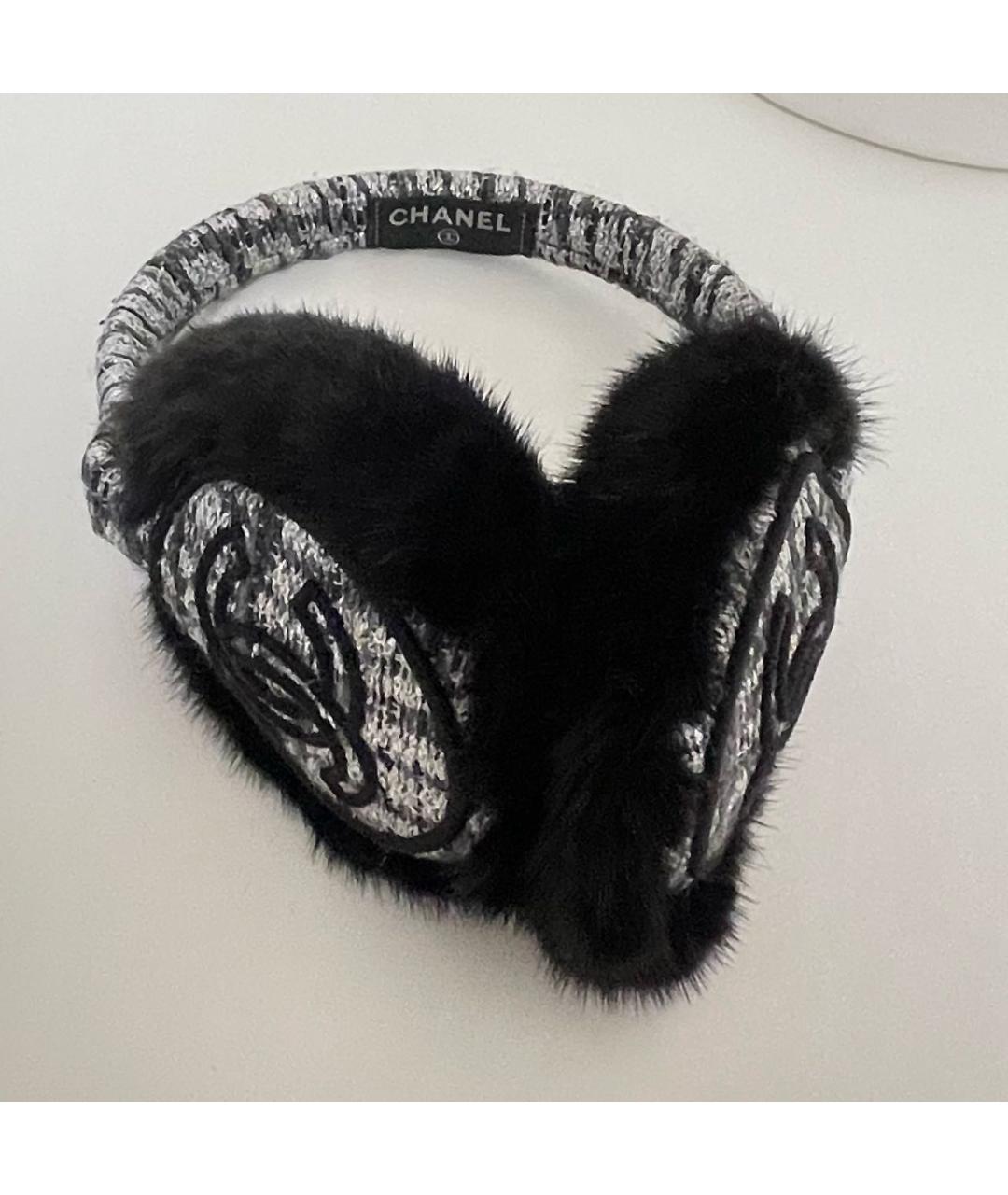 CHANEL Серые наушники, фото 6