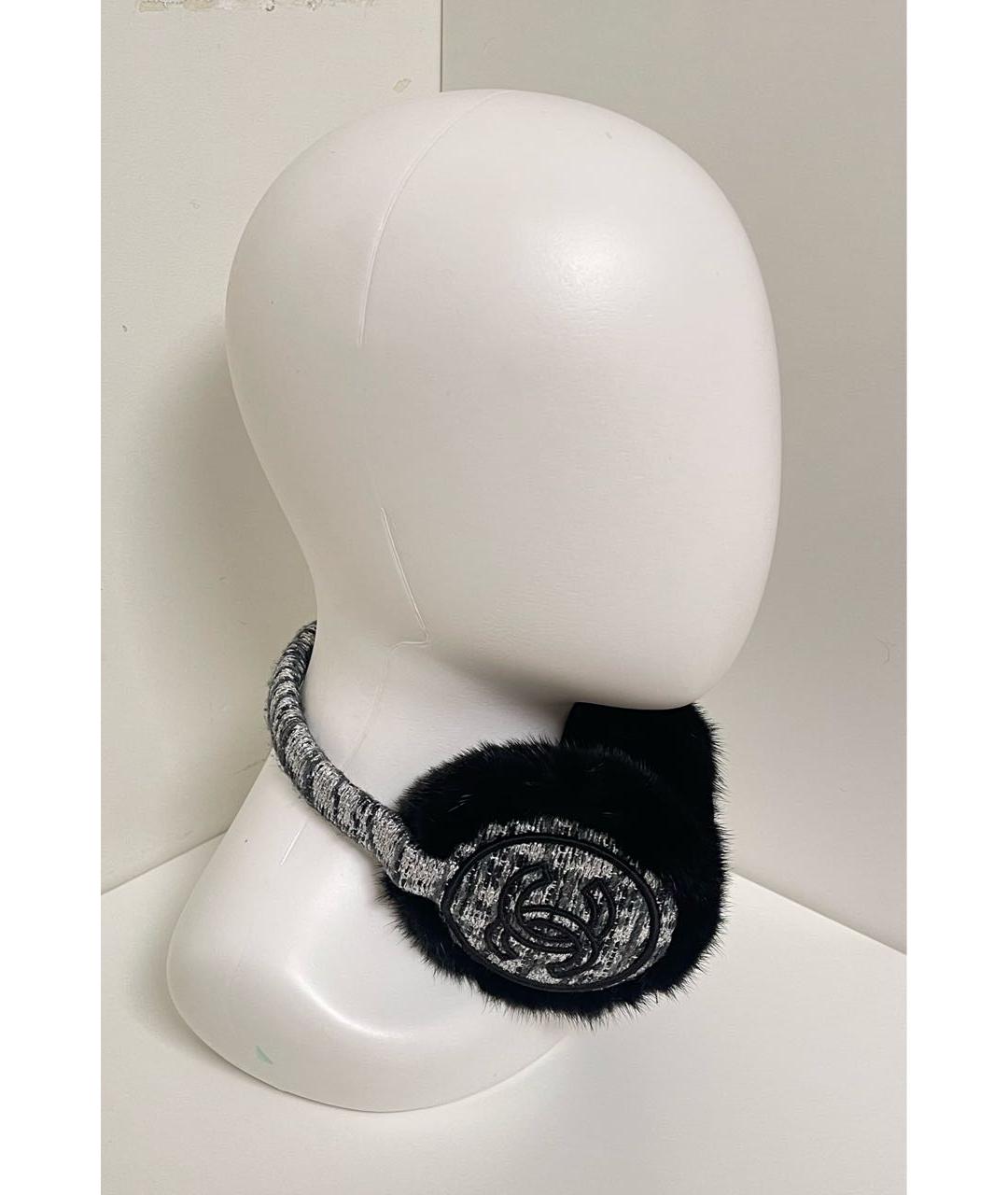 CHANEL Серые наушники, фото 4