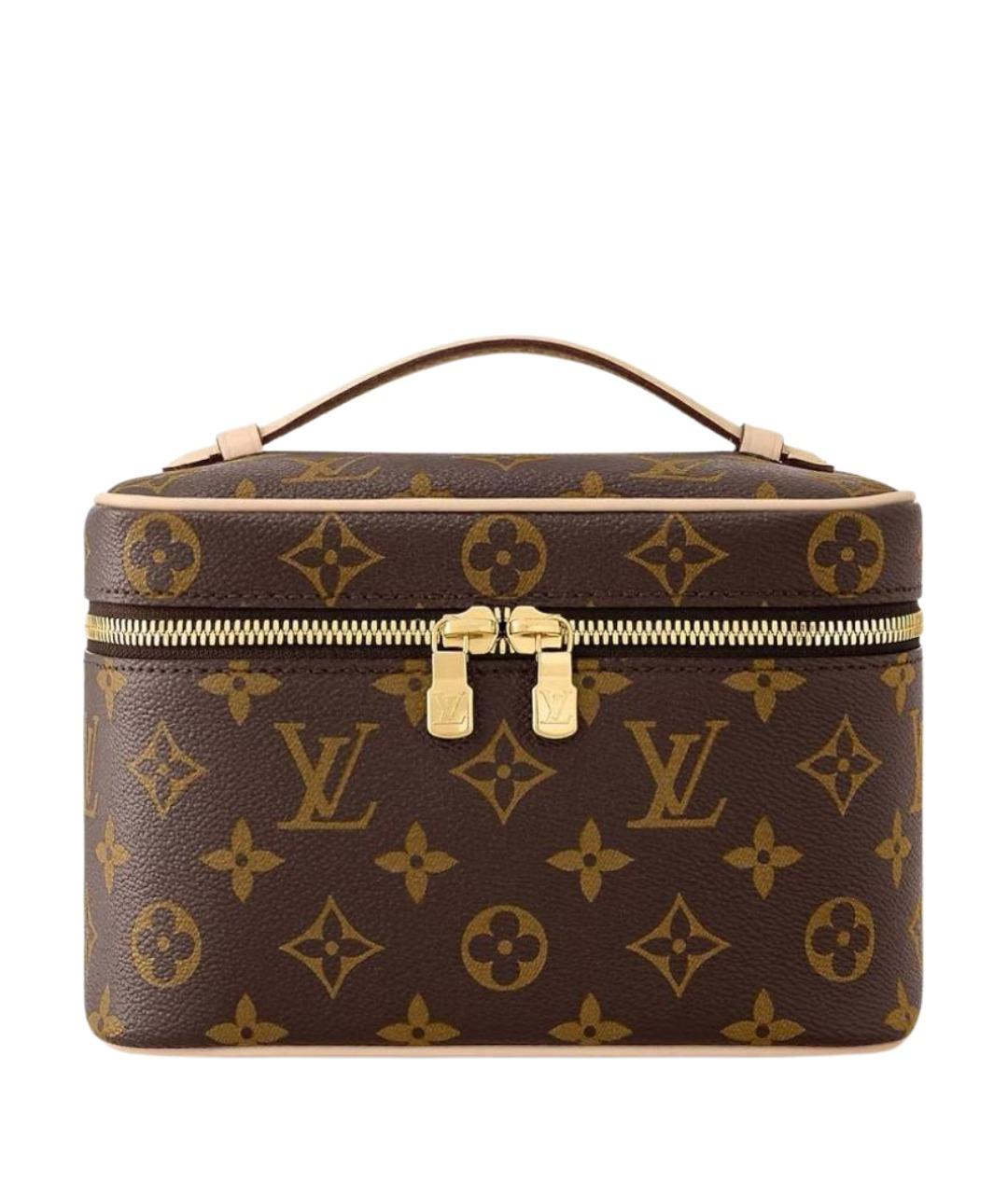 LOUIS VUITTON Коричневая косметичка, фото 1
