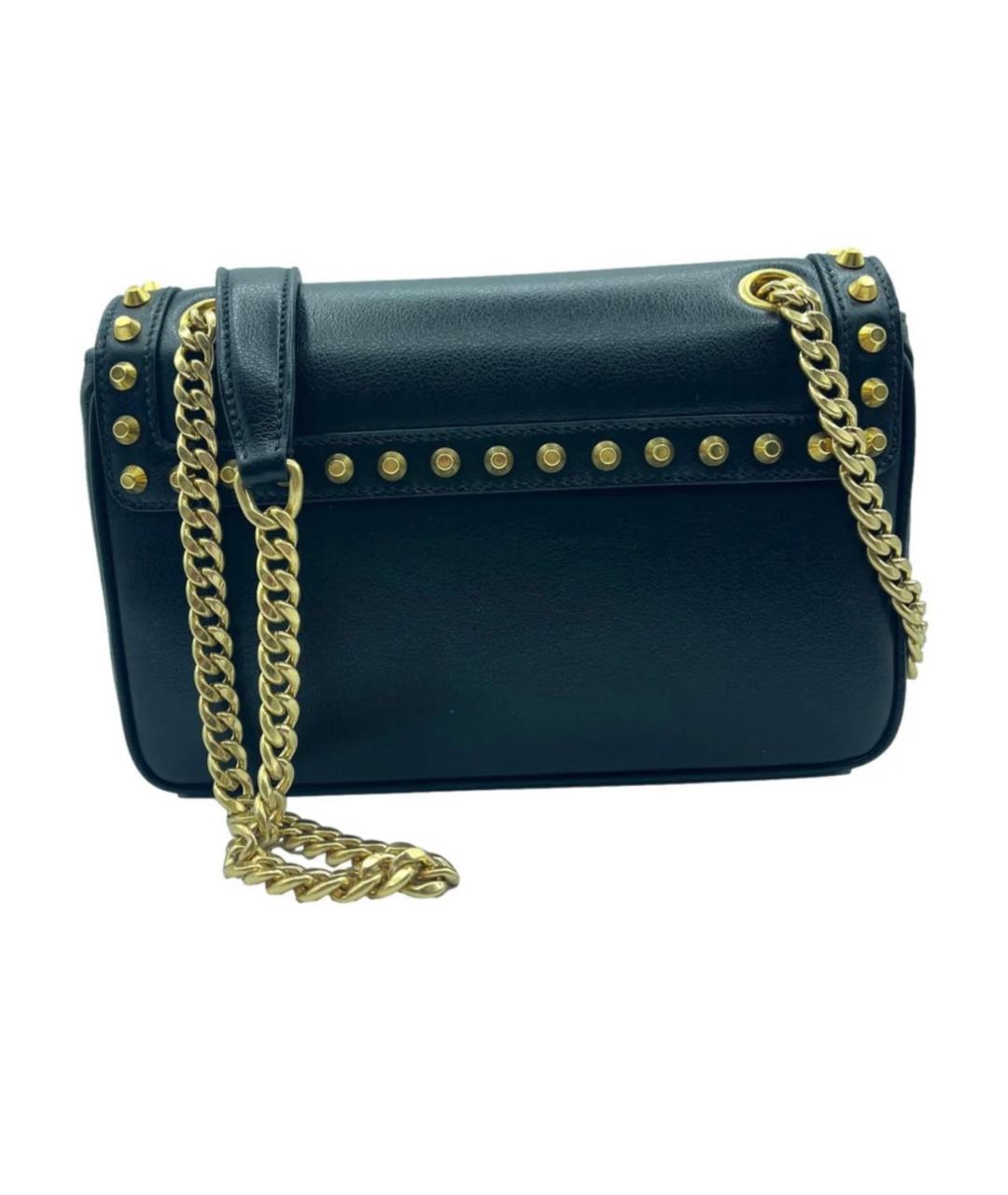 PRADA Черная кожаная сумка через плечо, фото 3