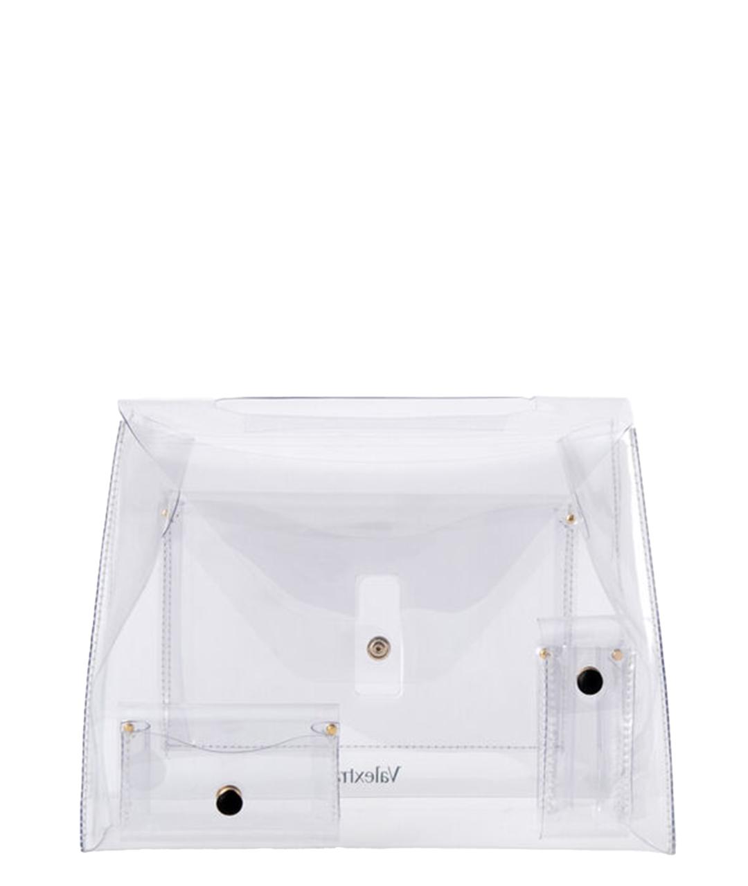 VALEXTRA Белая сумка с короткими ручками, фото 2