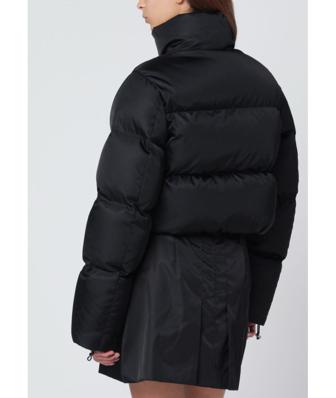 PRADA Черная полиамидовая куртка, фото 8