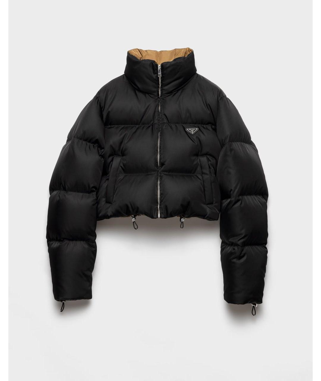 PRADA Черная полиамидовая куртка, фото 9