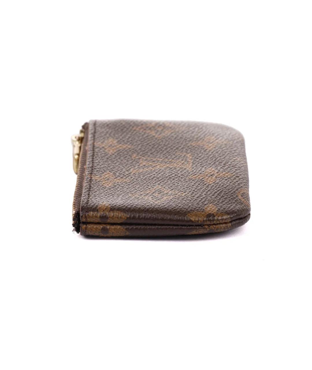LOUIS VUITTON Коричневая ключница, фото 5
