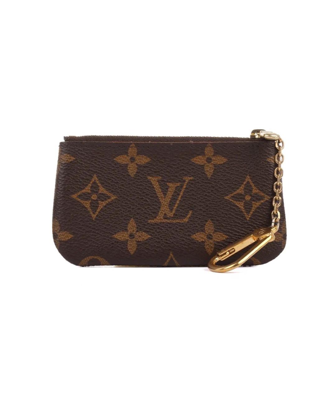 LOUIS VUITTON Коричневая ключница, фото 1