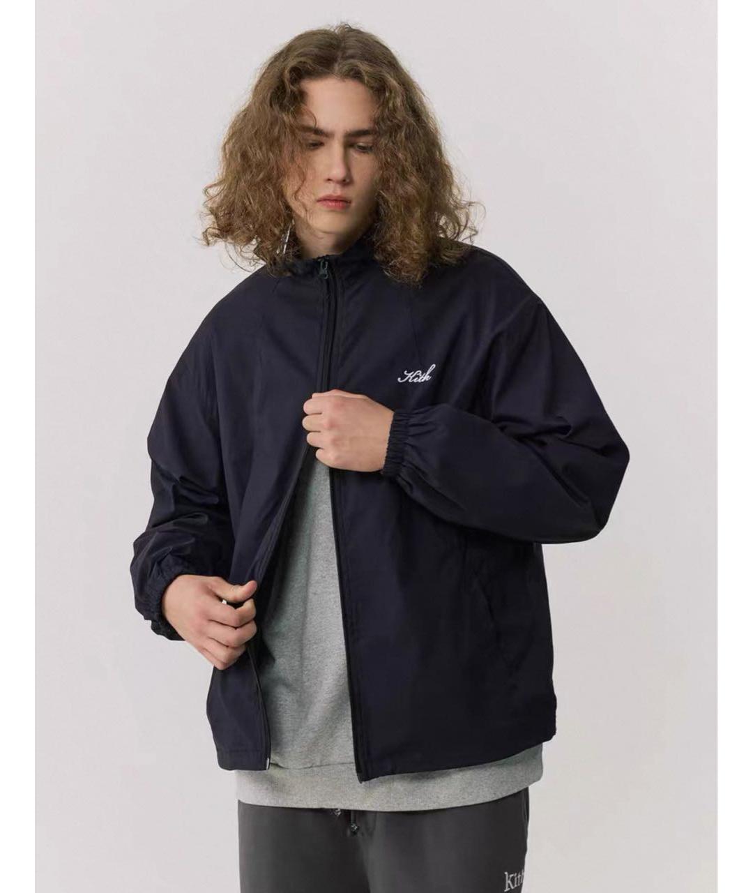 KITH Черная хлопковая куртка, фото 7