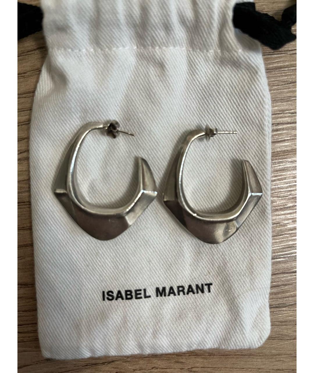 ISABEL MARANT Серебряные серебряные серьги, фото 3