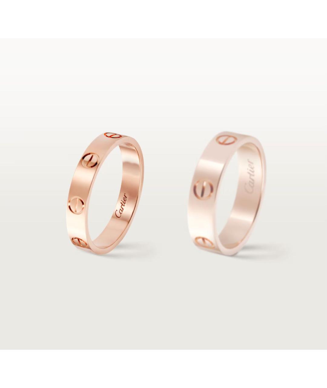 CARTIER Золотое кольцо из розового золота, фото 3