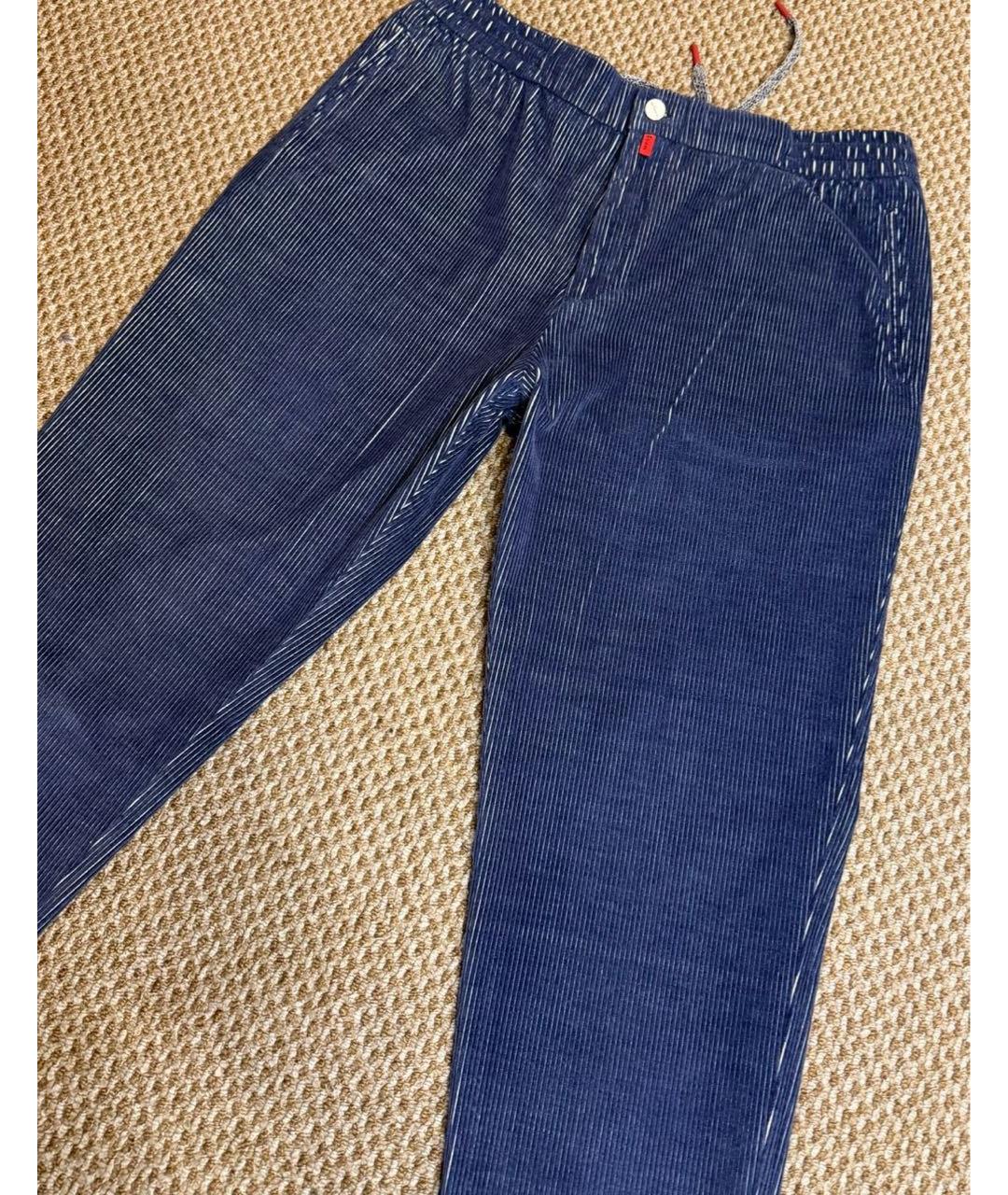 KITON Мульти хлопковые повседневные брюки, фото 4