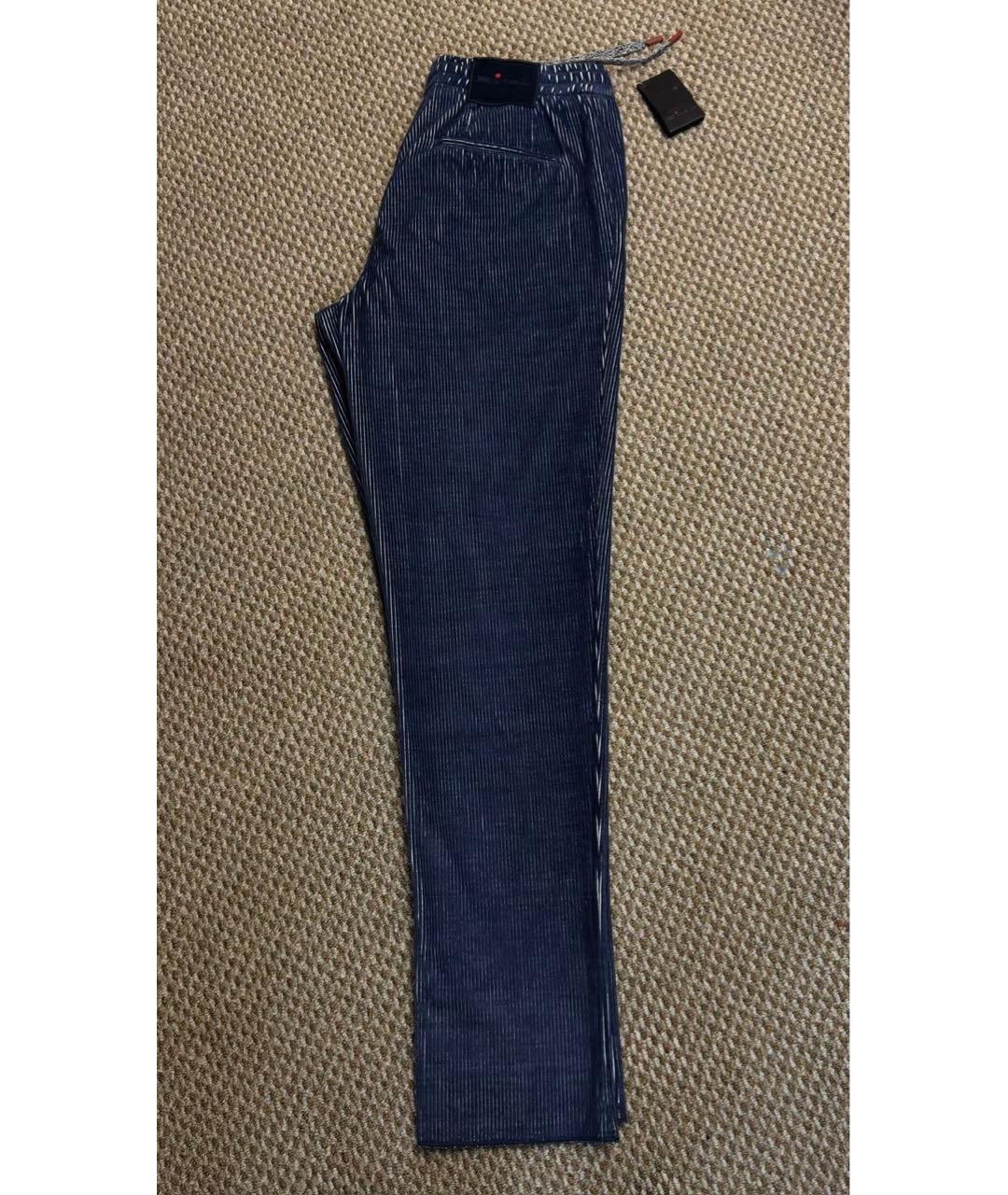 KITON Мульти хлопковые повседневные брюки, фото 6