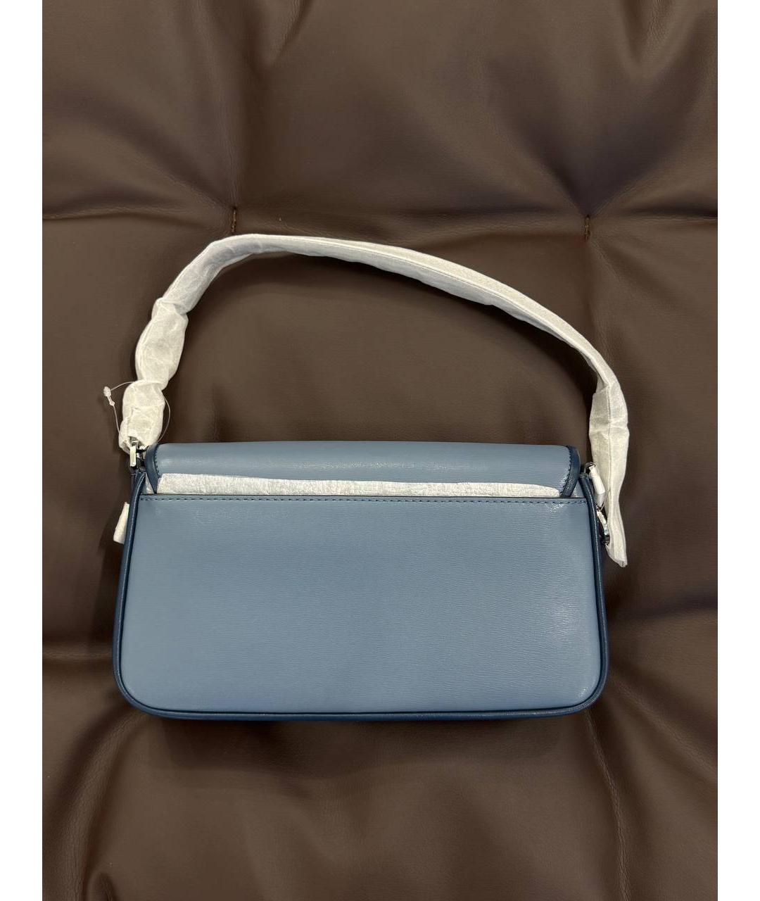 MICHAEL KORS Синяя кожаная сумка через плечо, фото 5