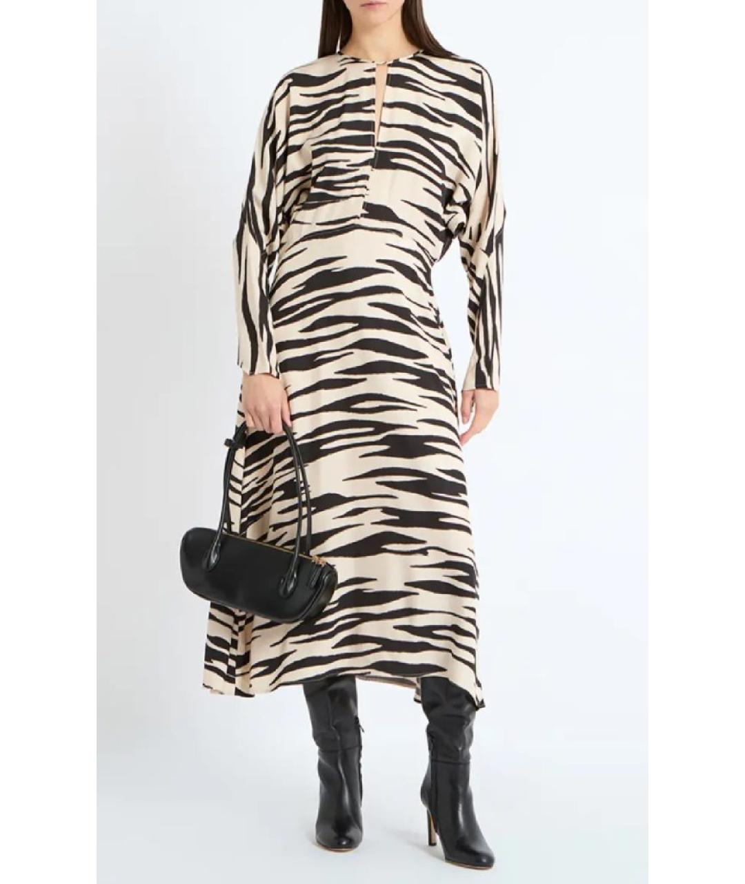 COS Мульти вискозное повседневное платье, фото 3