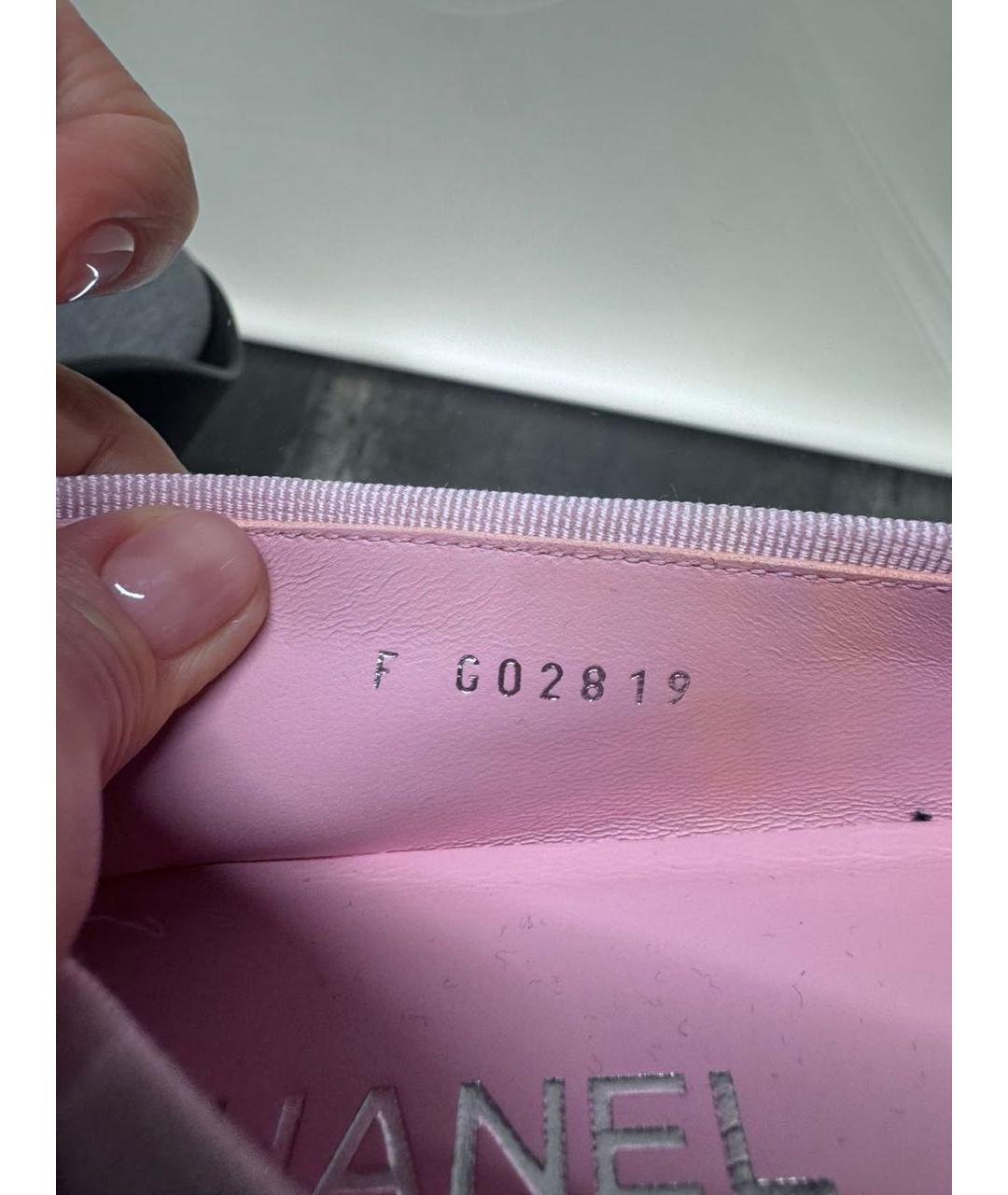 CHANEL Розовые кожаные балетки, фото 6