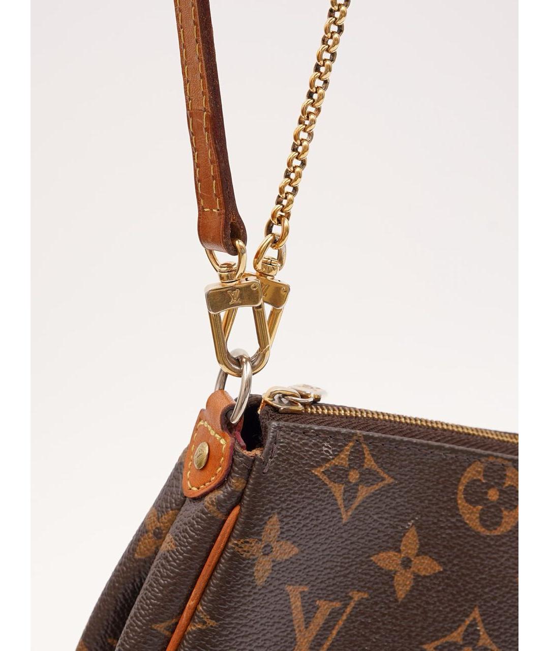 LOUIS VUITTON Коричневая сумка через плечо, фото 4