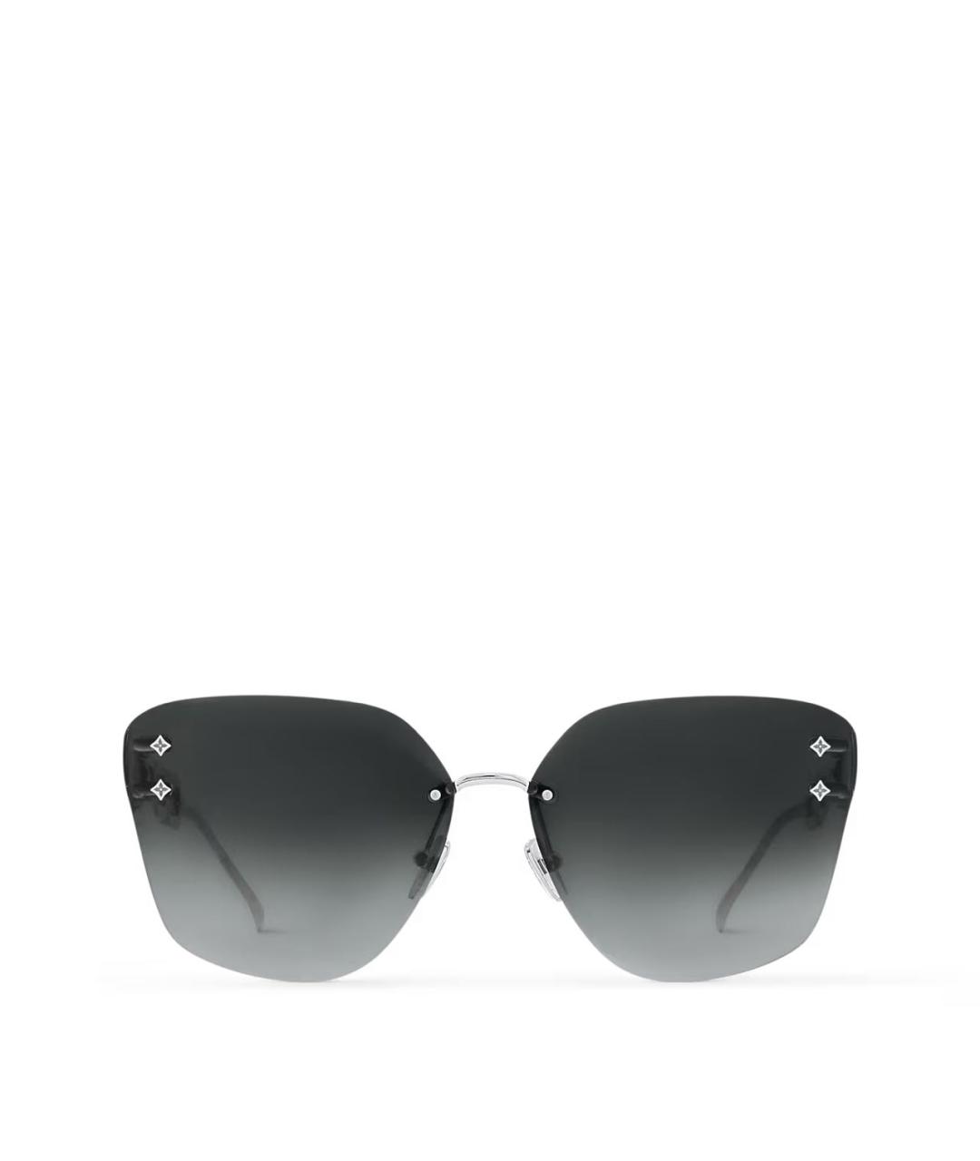 LOUIS VUITTON Серебряные металлические солнцезащитные очки, фото 2