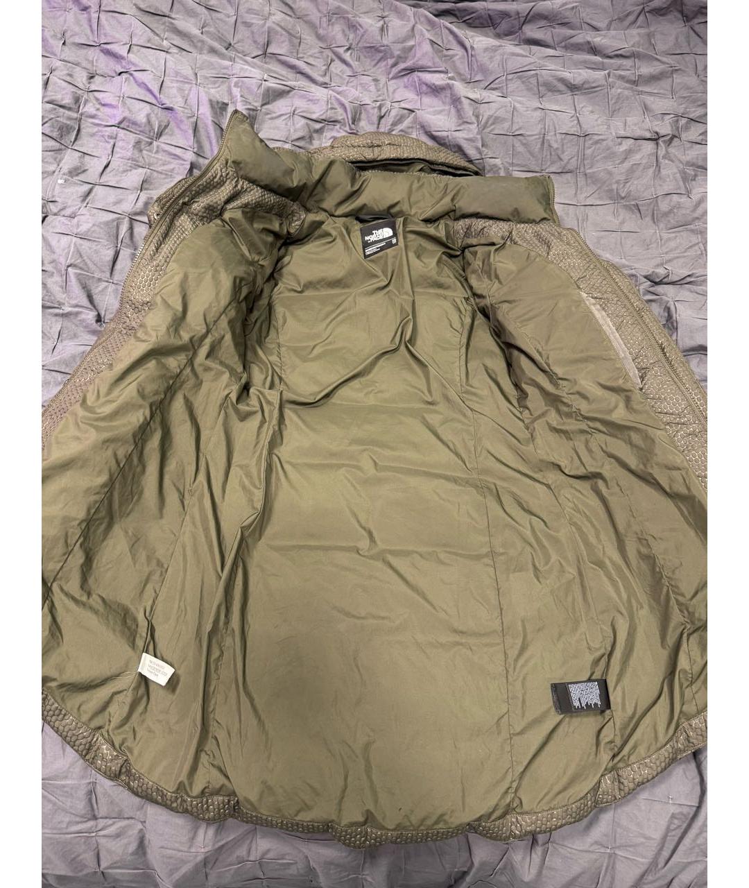 THE NORTH FACE Хаки полиэстеровый пуховик, фото 6