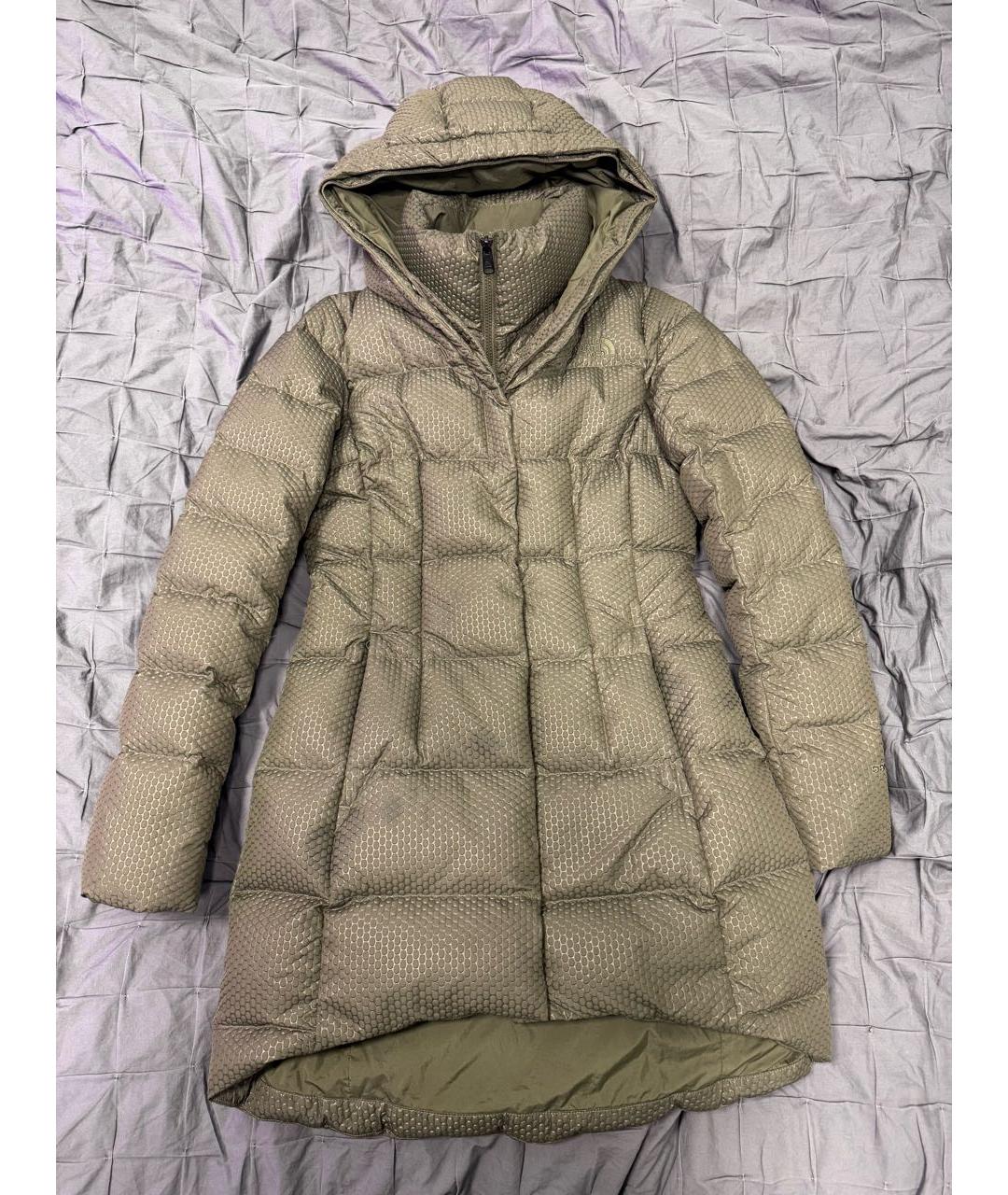 THE NORTH FACE Хаки полиэстеровый пуховик, фото 8