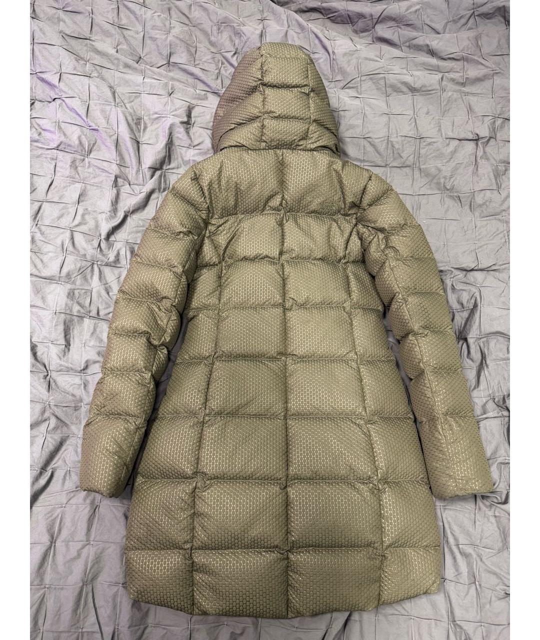 THE NORTH FACE Хаки полиэстеровый пуховик, фото 2