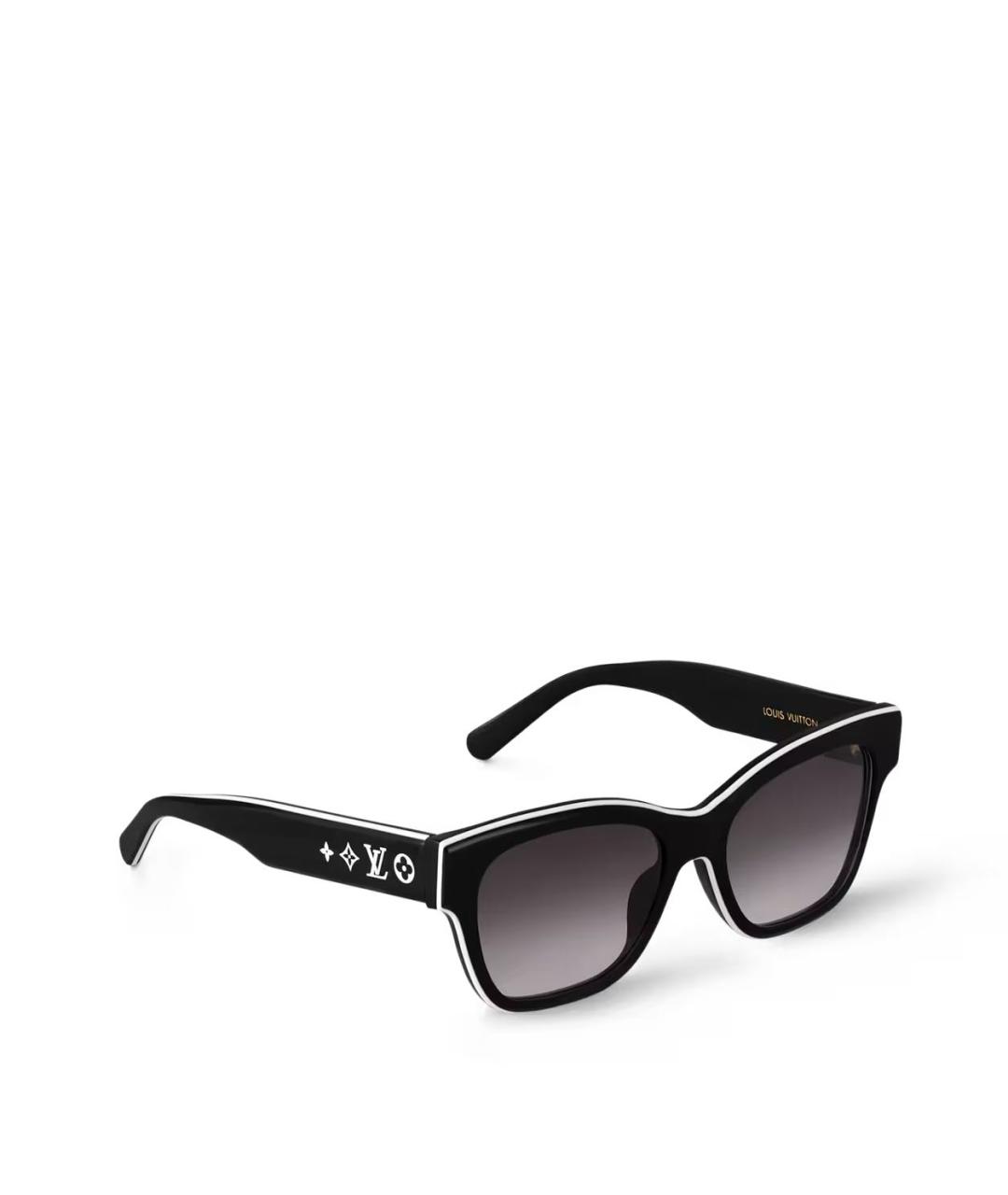 LOUIS VUITTON Черные пластиковые солнцезащитные очки, фото 5