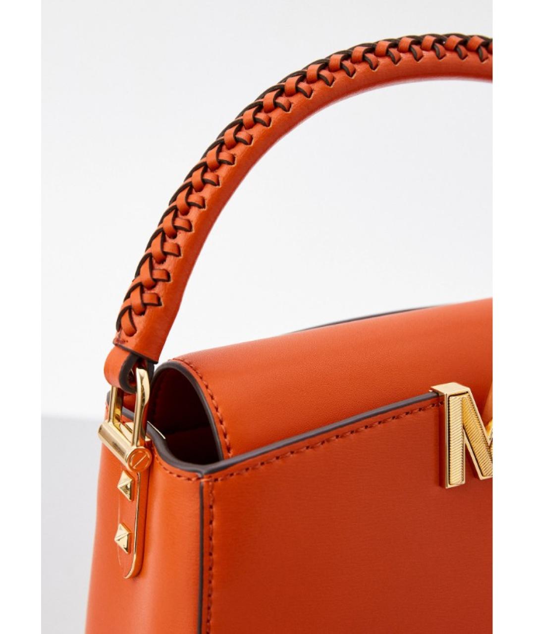 MICHAEL KORS Красная кожаная сумка через плечо, фото 6