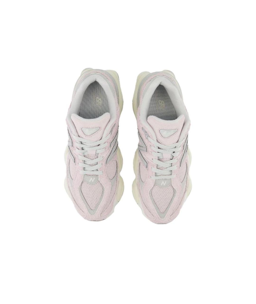 NEW BALANCE Розовые замшевые кроссовки, фото 3