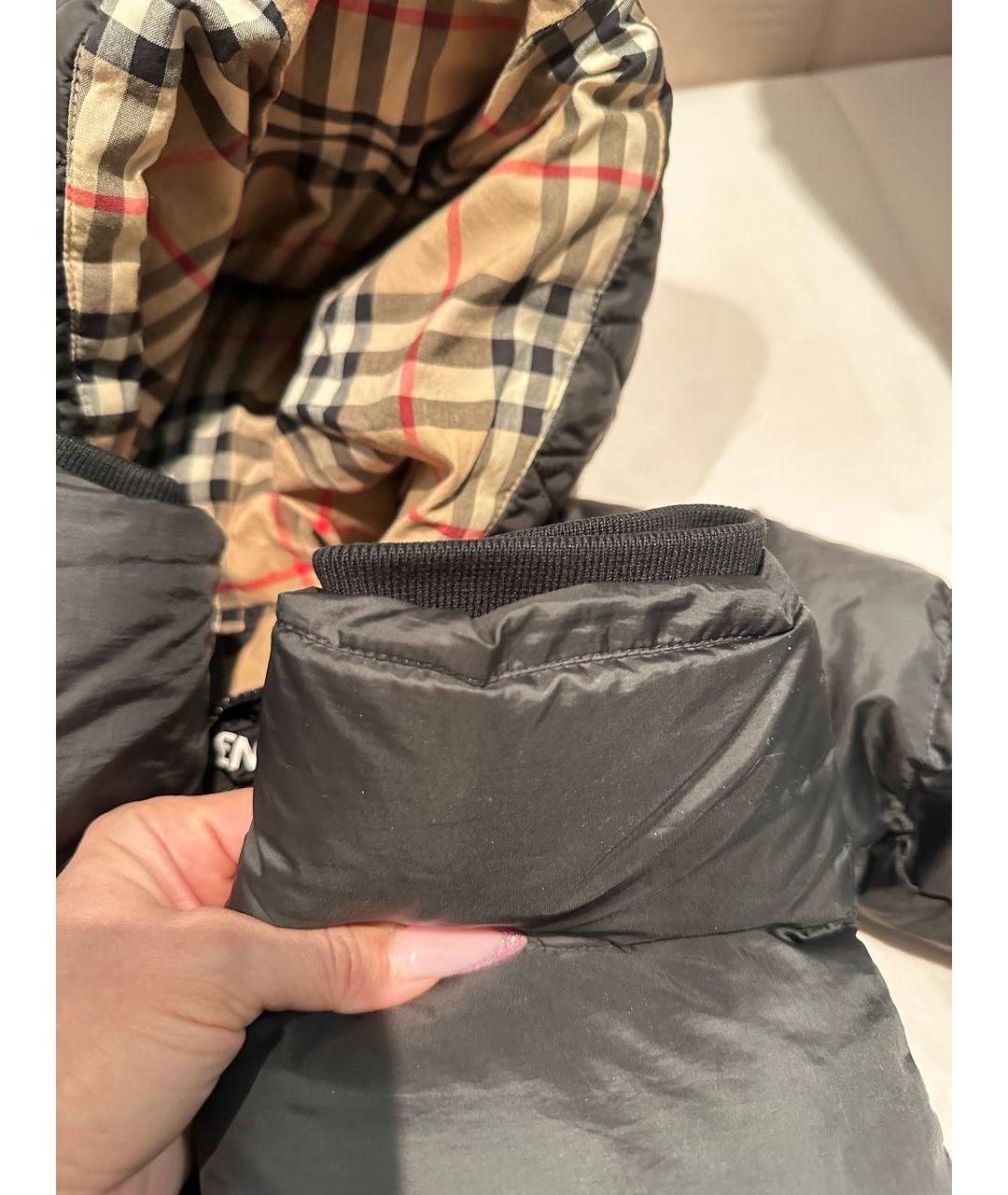 BURBERRY Черный полиэстеровый комплект, фото 7