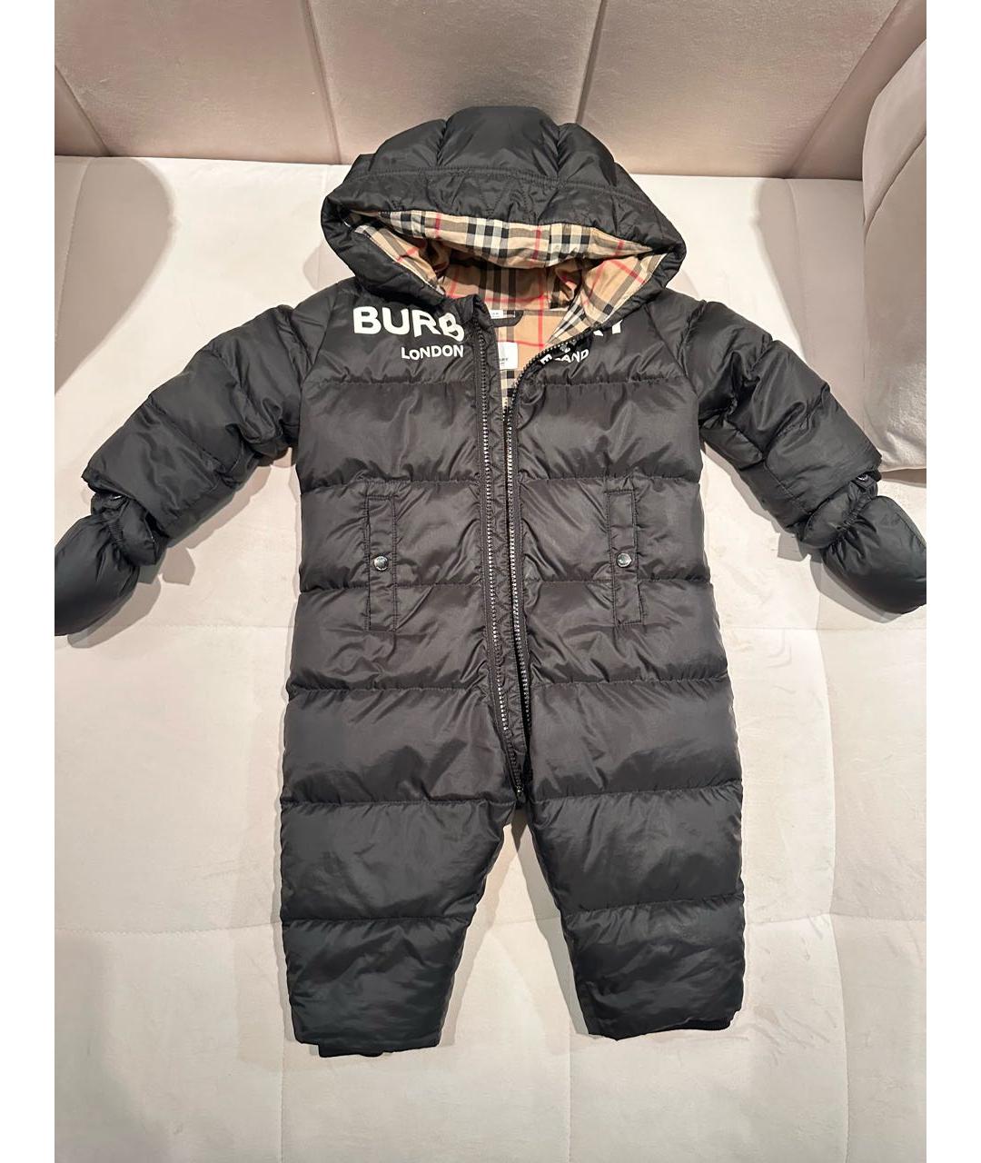 BURBERRY Черный полиэстеровый комплект, фото 9